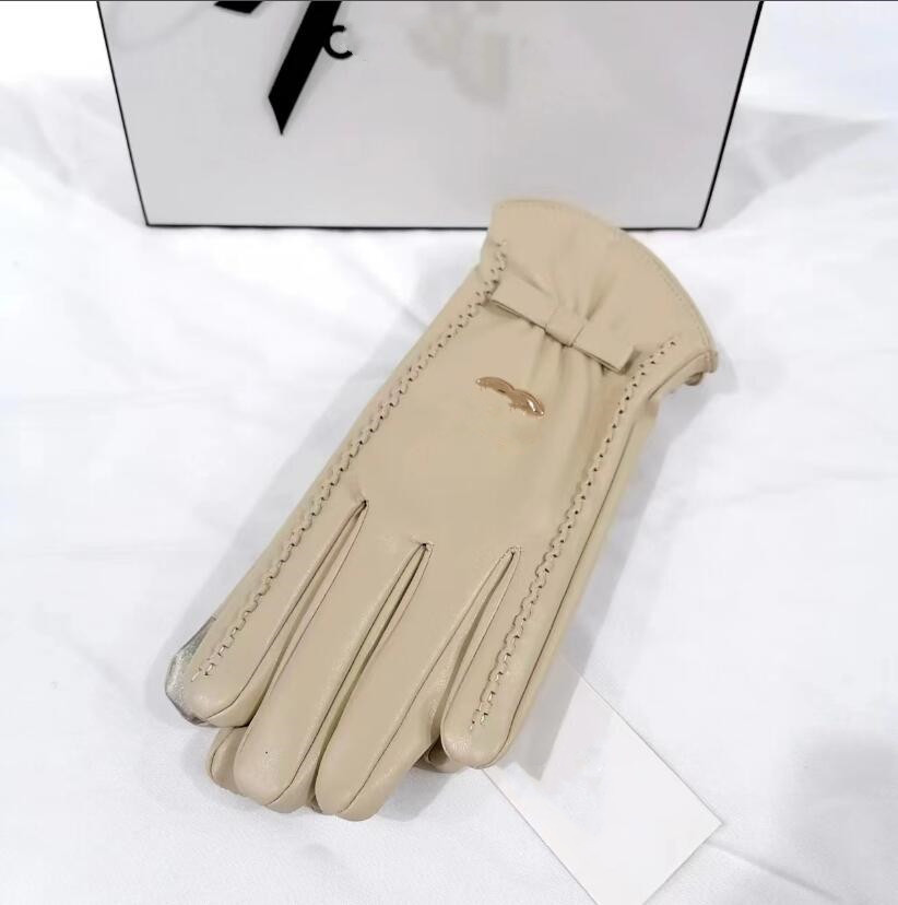 Designer Gloves Women Winter/Autumn Knitted Gloves Man Letter Pattern Gloves Warm Grid Color CollisionThick Outdoor Skiing Winter