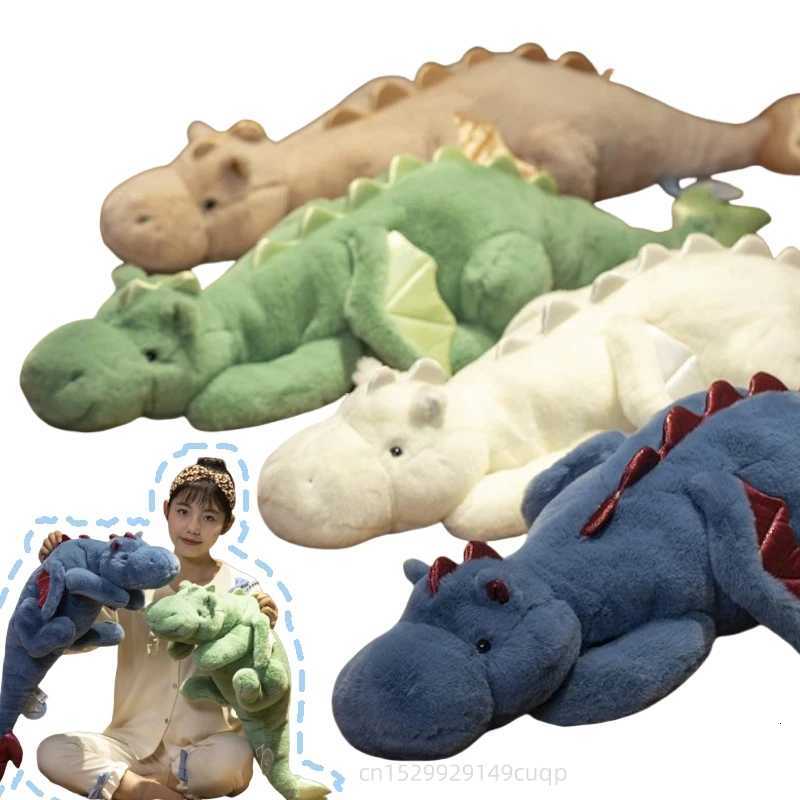 90-150cm Giant Flying Dragon Plush Doll Pillow White Snow Dragon Pterosaur Plush Toy Soft Stuffed Animal Doll Kid GiftXJ251104