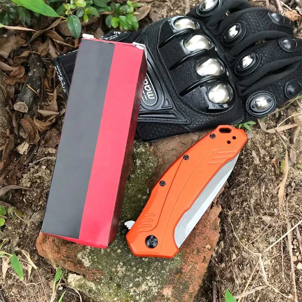 Folding Pocket Knife KS 1776 D2 Blade T6 Aluminum Handle Outdoor EDC Camping Knife Hiking Hunting Survival Fishing ToolT250402
