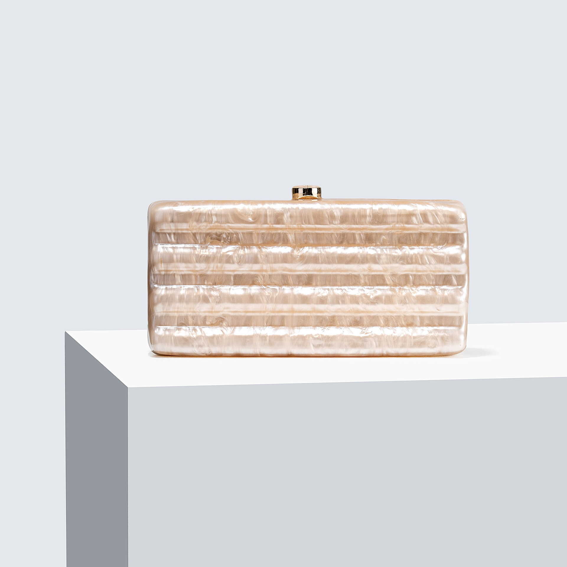 Fashion New Luggage Case Acrylic Personalized Cute Simple Sweet Wedding Dinner Bag Single Shoulder Oblique Cross Fashion Girl