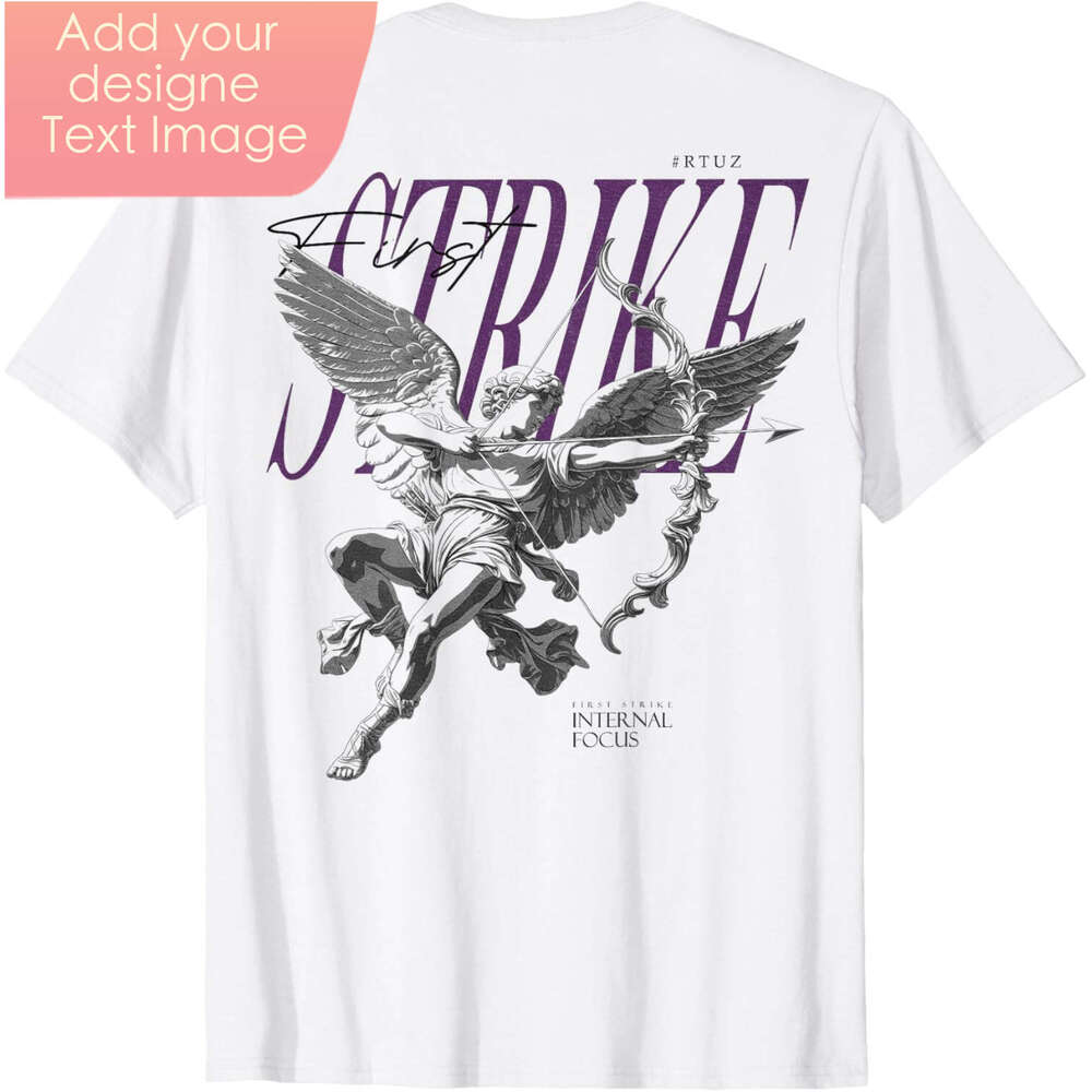 hip Hop Vintage Edgy Urban Y2K Back Print Streetwear Angel T Shirt 1 138