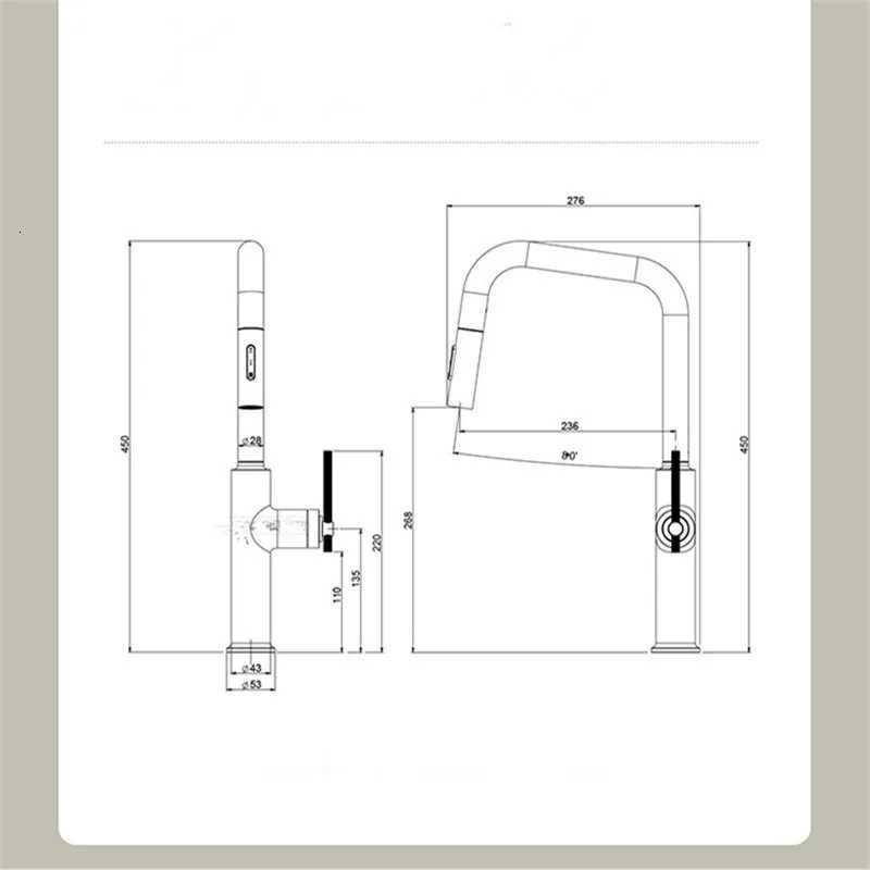 Bed Rose Gold Pl Out Kitchen Faucets B Gold Sink Faucets Brass Sink Tap Rotating Spout Mixers Tap Hot Cold Water Crane Y251104