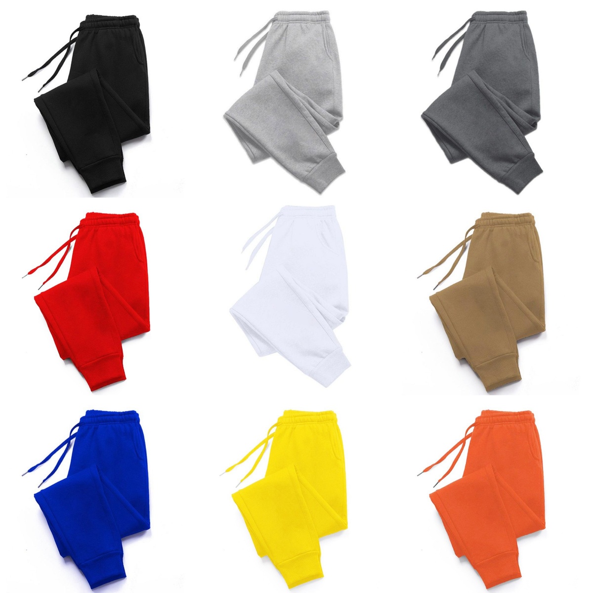 Men's Pants Sweatpants Autumn Winter Sports Fitness Casual Jogger Gym Running Training Mid Waist Drawstring