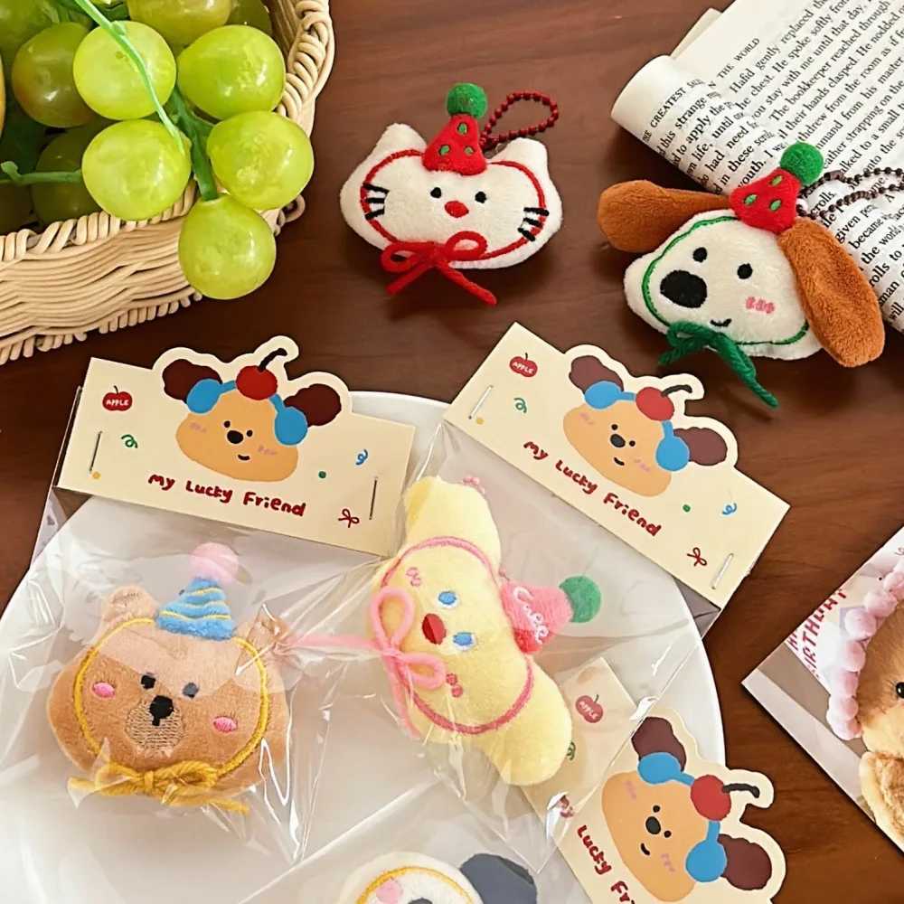 3/4/6 Pcs Cute little animal doll pendant versatile toy accessory keychain pendant C251104