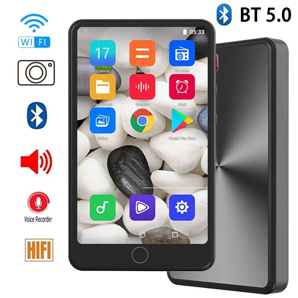 BT 5.0 Wifi MP4 player 4/5-inch touch with and WiFi MP3 music player with camera and built-in speaker supporting Android 8.1 Z250403