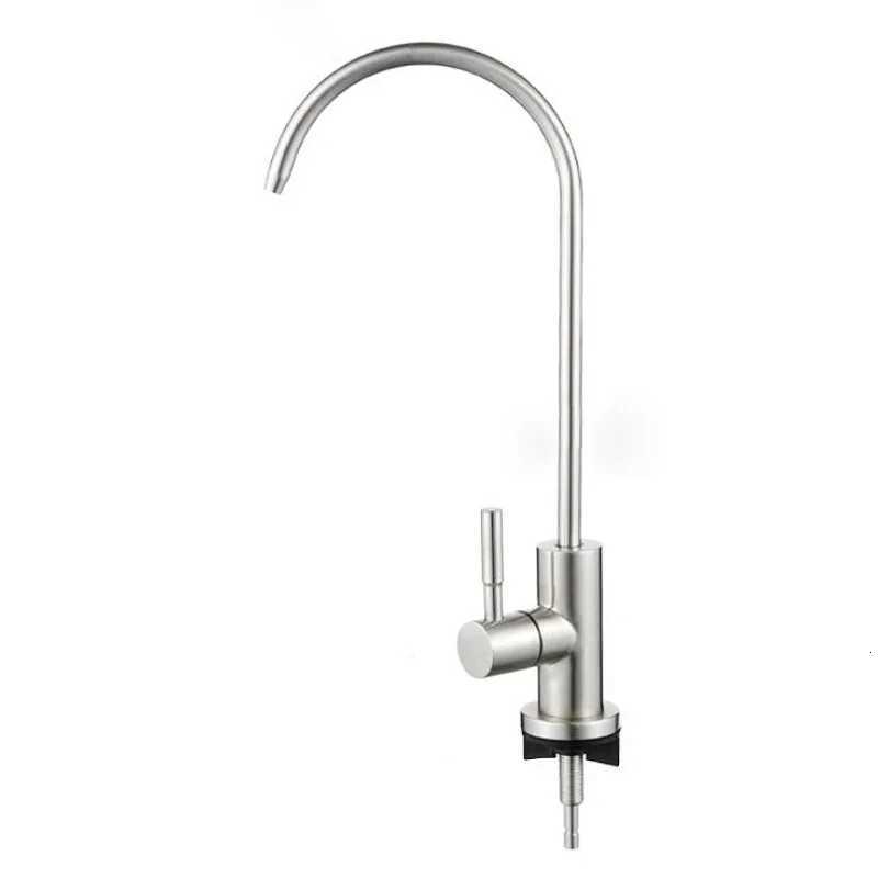 Black Matte Direct Drinking Tap 304 Stainless Steel kitchen Water Filter Tap RO ify System Rrse Osmosis Y251104