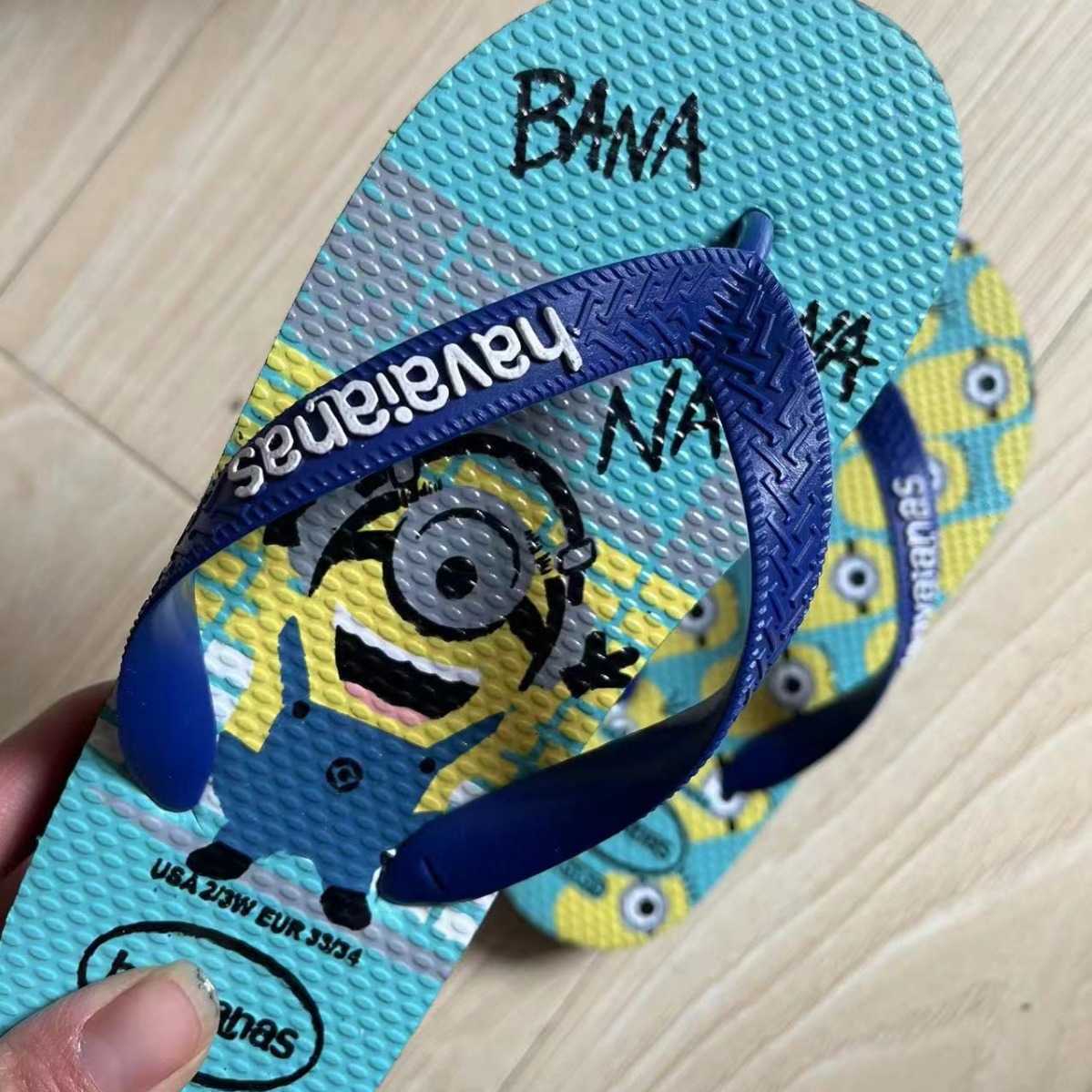 Havana childrens shoes flip flops mens shoes summer Havana Brazil beach J250403