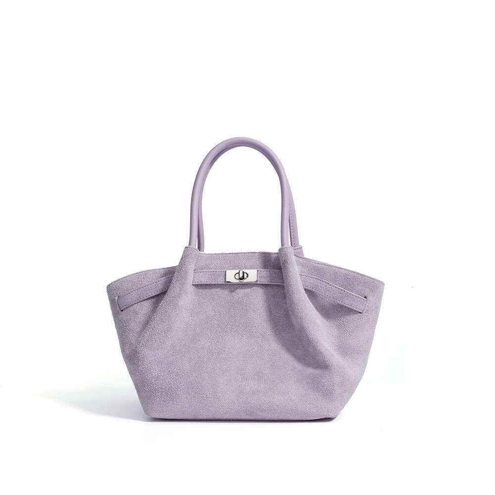 Luxury Bag Designer's New High-end Fashion Tote Commuter Versatile Leather Cross-body Women's Niche One Shoulder shatan