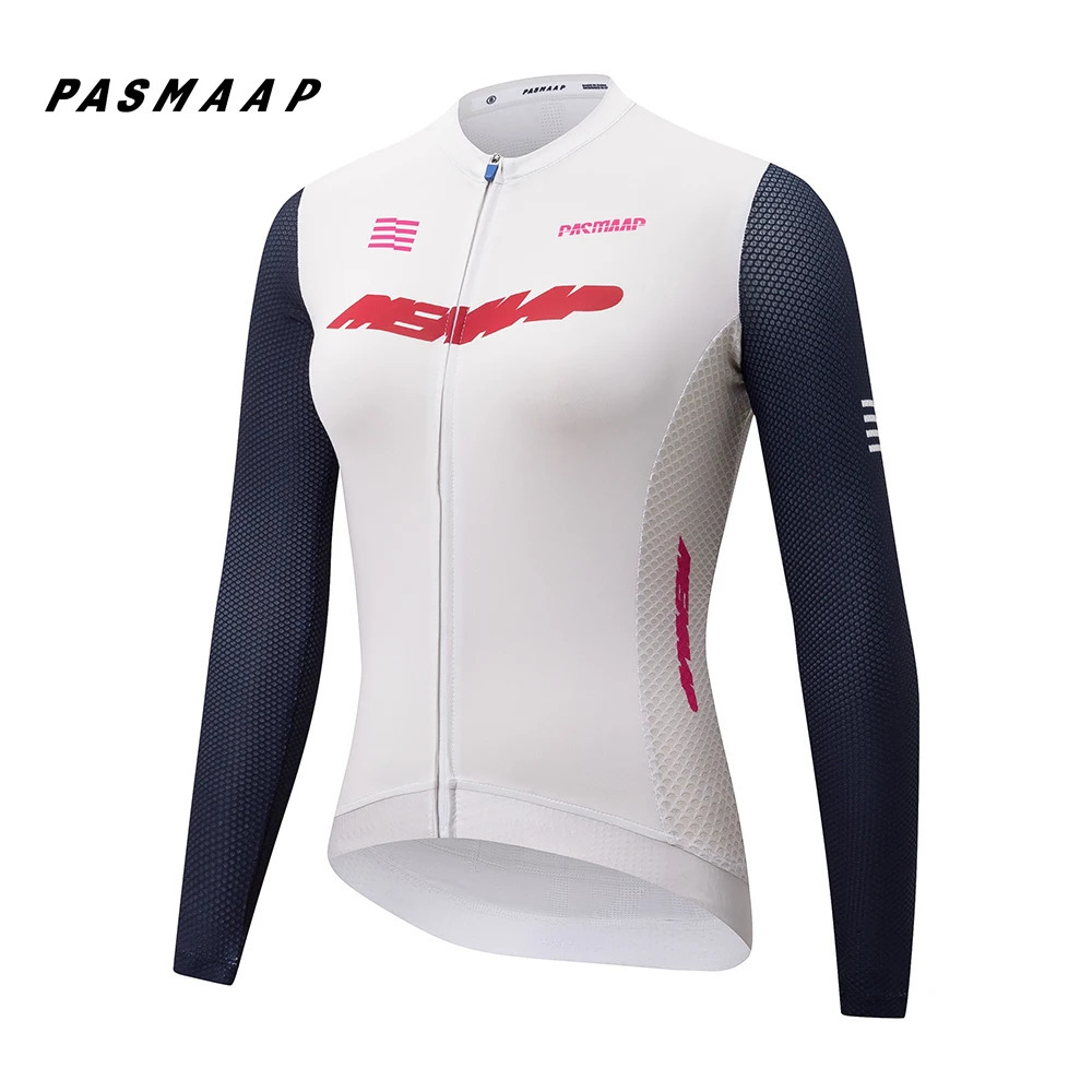 2024 PASMAAP Cycling Jersey Long Sleeve Pro Team Jersey Road Bike Clothing Maillot Ciclismo Hombre Breathable Bicycle Shirt 251031
