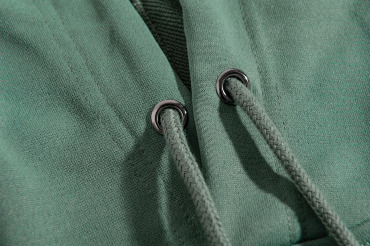 HipHop Men Women Dark green Hoodie Sweatshirt High Street Mens Harajuku Fashion Casual Loose Fit Hooded Pullover y2k Hoodies 251103