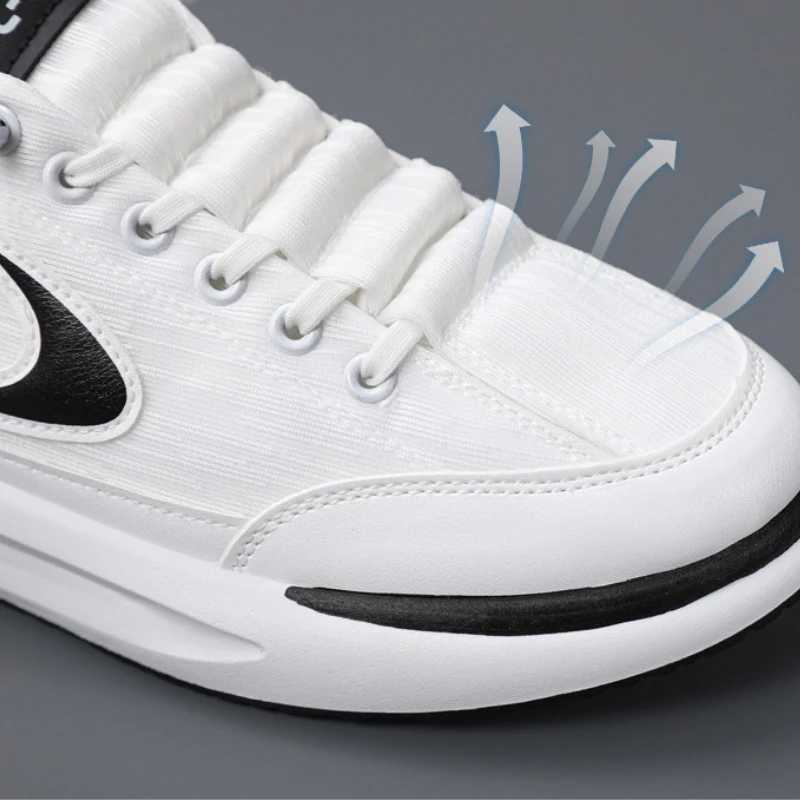 Mens Sports Shoes Mesh Breathable Running Shoes Mens Outdoor Platform Casual Sports Shoes Designer Tenis Masculino Z250403