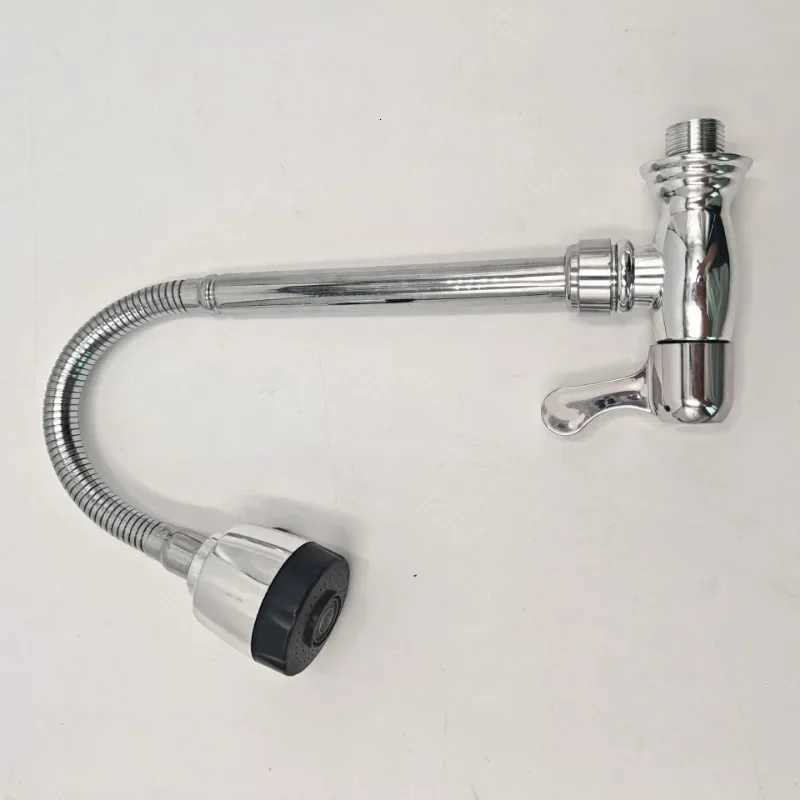 ZEXEF Articated Faucet Kitchen Sink Mixer Tap Household Wall Mounted Bathro Hose Swivel Modern ible Hole Accessory Y251104