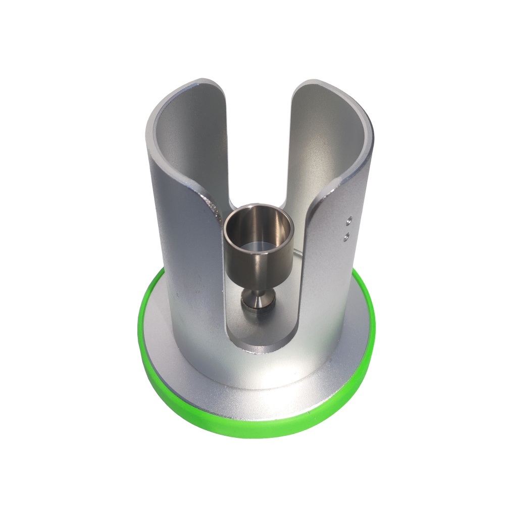 18mm Tiodw Heat Stand with 6061 Aluminum Base and Shield, Grade 2 Titanium Post