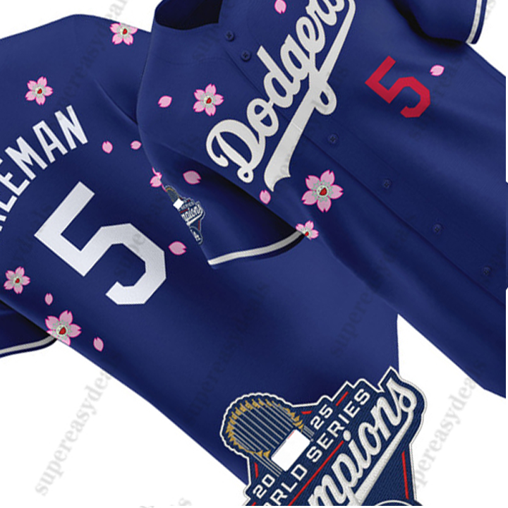 17 Shohei Ohtani Dodgers 2025 World Series championship Jerseys Yoshinobu Yamamoto Enrique Hernandez Freddie Freeman Mookie Betts Roki Sasaki custom j