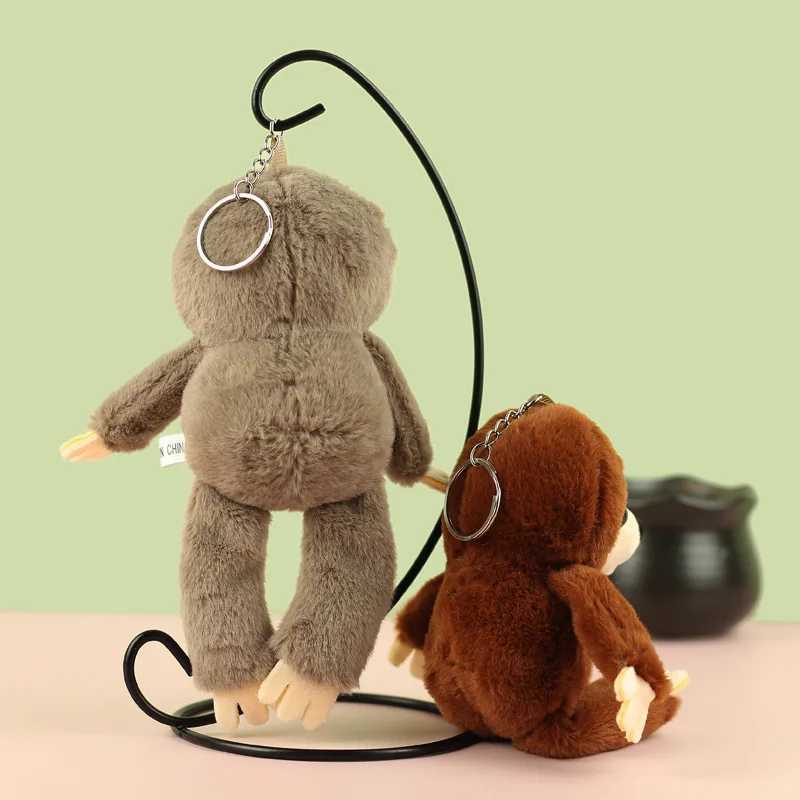 18cm Cute Sloth Plush Keychain Adorable Hanging Sloth Toy for Backpack Purse Keys Couples Gifts Soft Stuffed Animal Doll Charm C251104