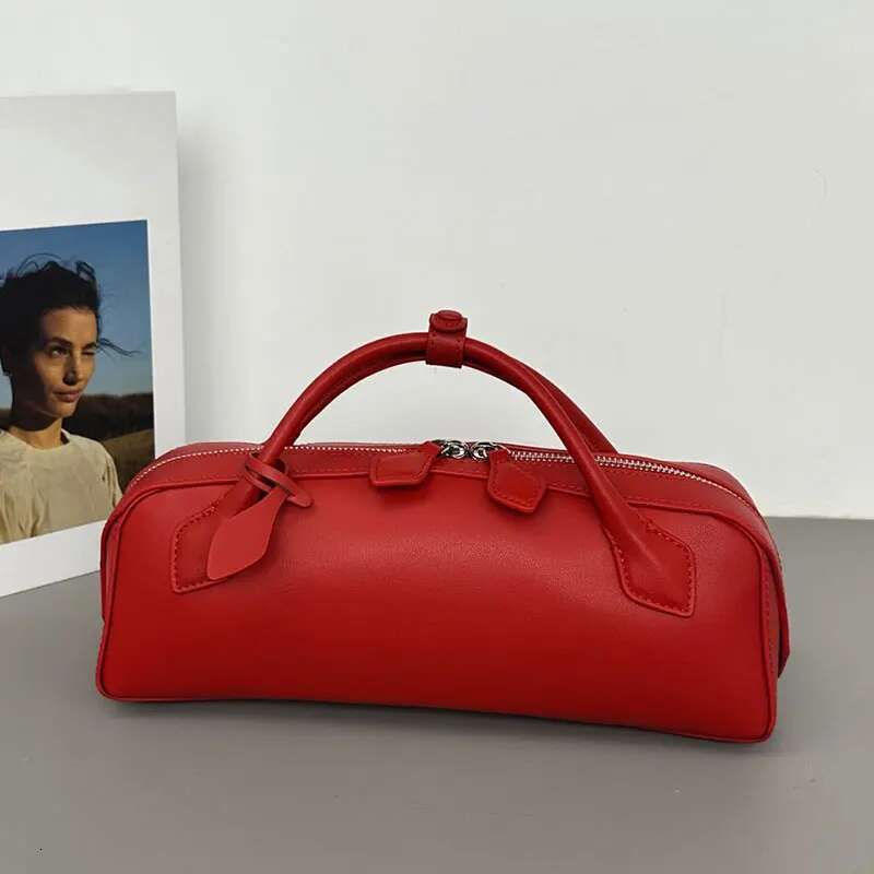 Vintage Tote 2025 New Short Handle Boston Handbag Casual Versatile Fashion Large Capacity Bowg Bag Handheld Ladies