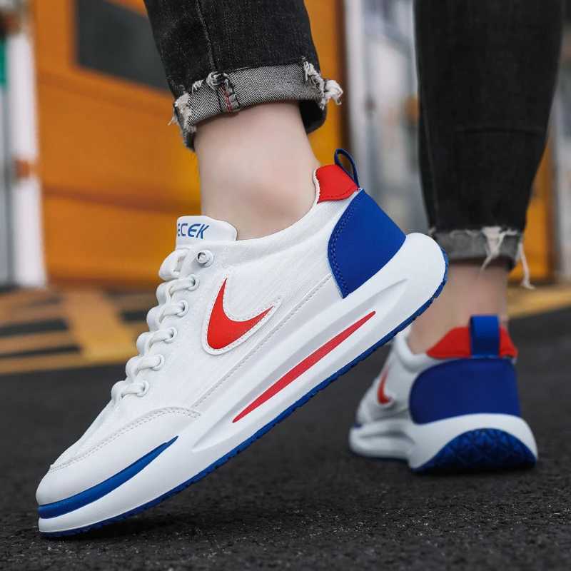 Mens Sports Shoes Mesh Breathable Running Shoes Mens Outdoor Platform Casual Sports Shoes Designer Tenis Masculino Z250403