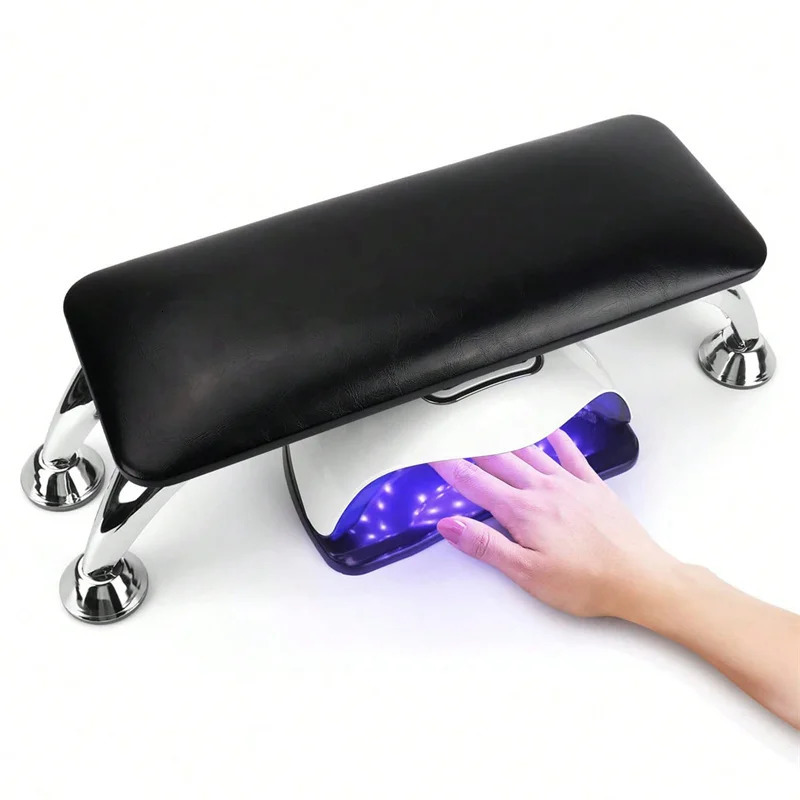 BQAN OEM Nail Art PU Leather Nail Gloves Armrest Nail Art Armrest Mat Hand Pillow with Stainless Steel Bracket 250328