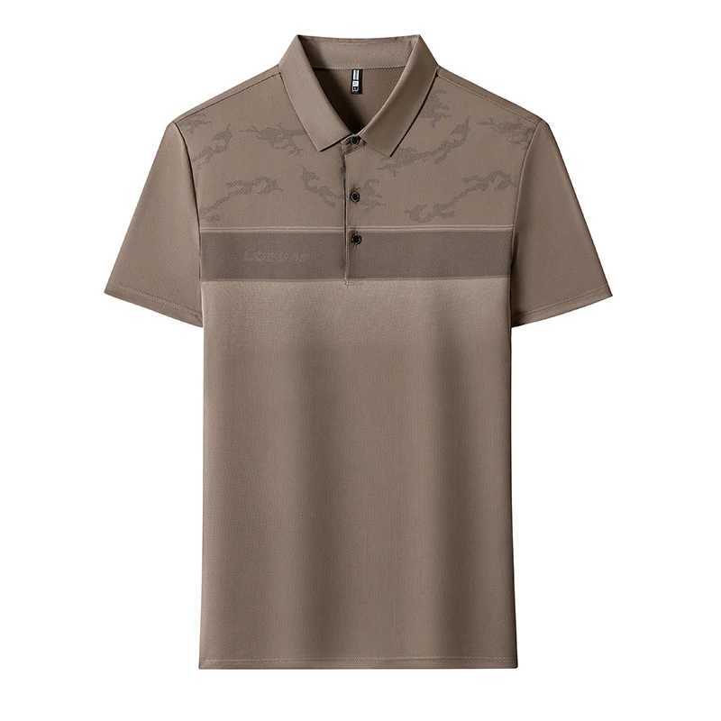 Polo shirt fashion brand high-quality casual and comfortable mens T-shirt W250403