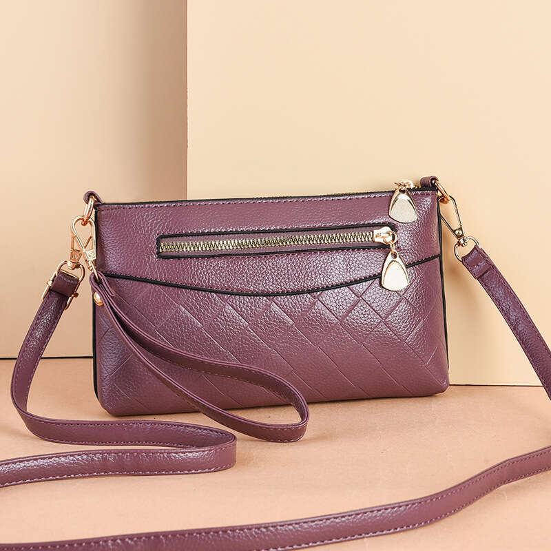 Middle aged 2022 new fashionable women's handbag Korean version simple change mom single shoulder crossbody bag
