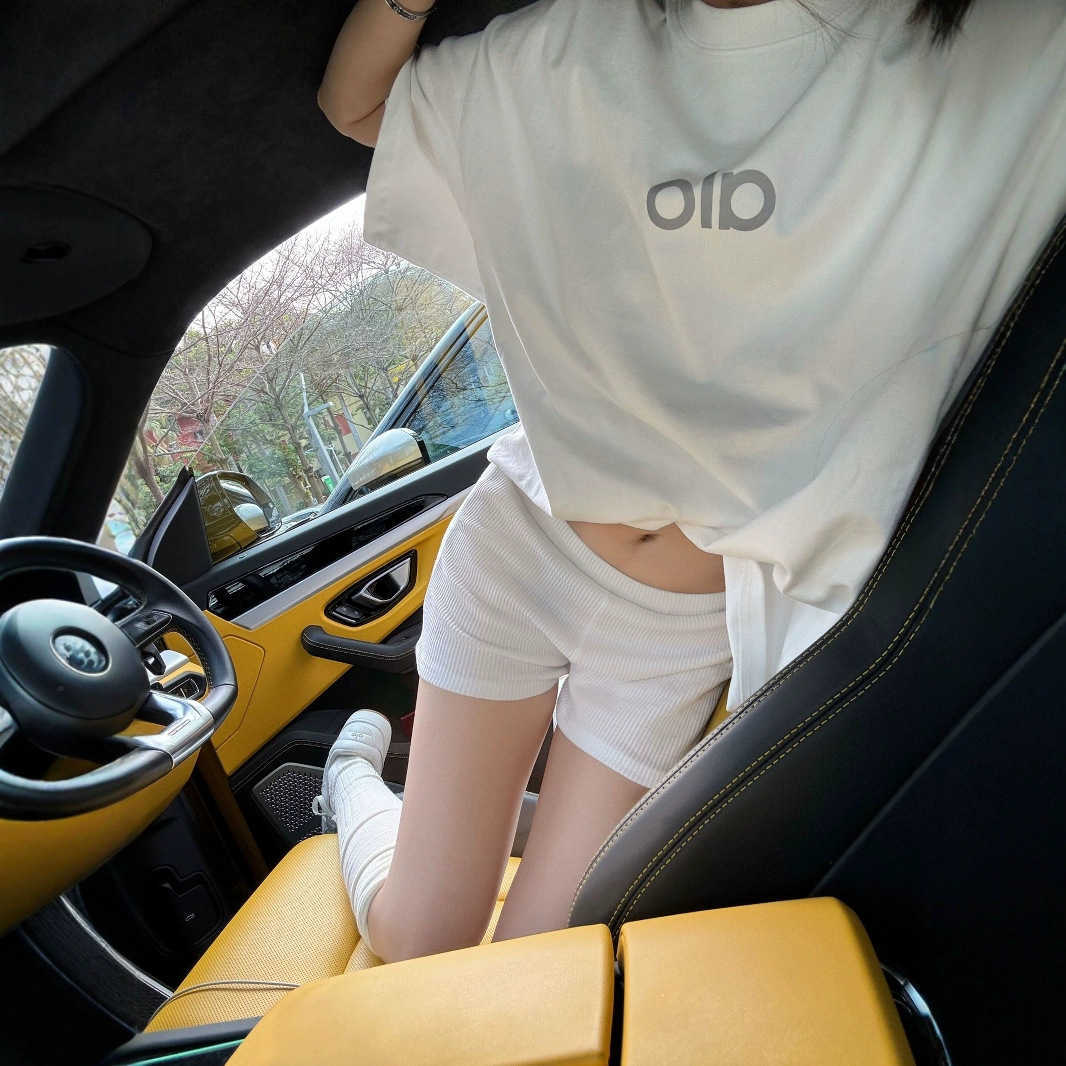 High version short sleeved T-shirt 2025 summer new top unisex couple print loose round neck pullover Y250403WN8H
