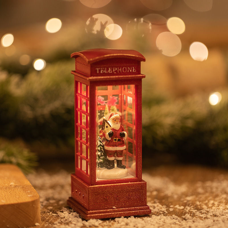 Music Box Lighting Decorative Lights Store Scene Arrangement Props Creative Christmas Eve Light Gift 231121