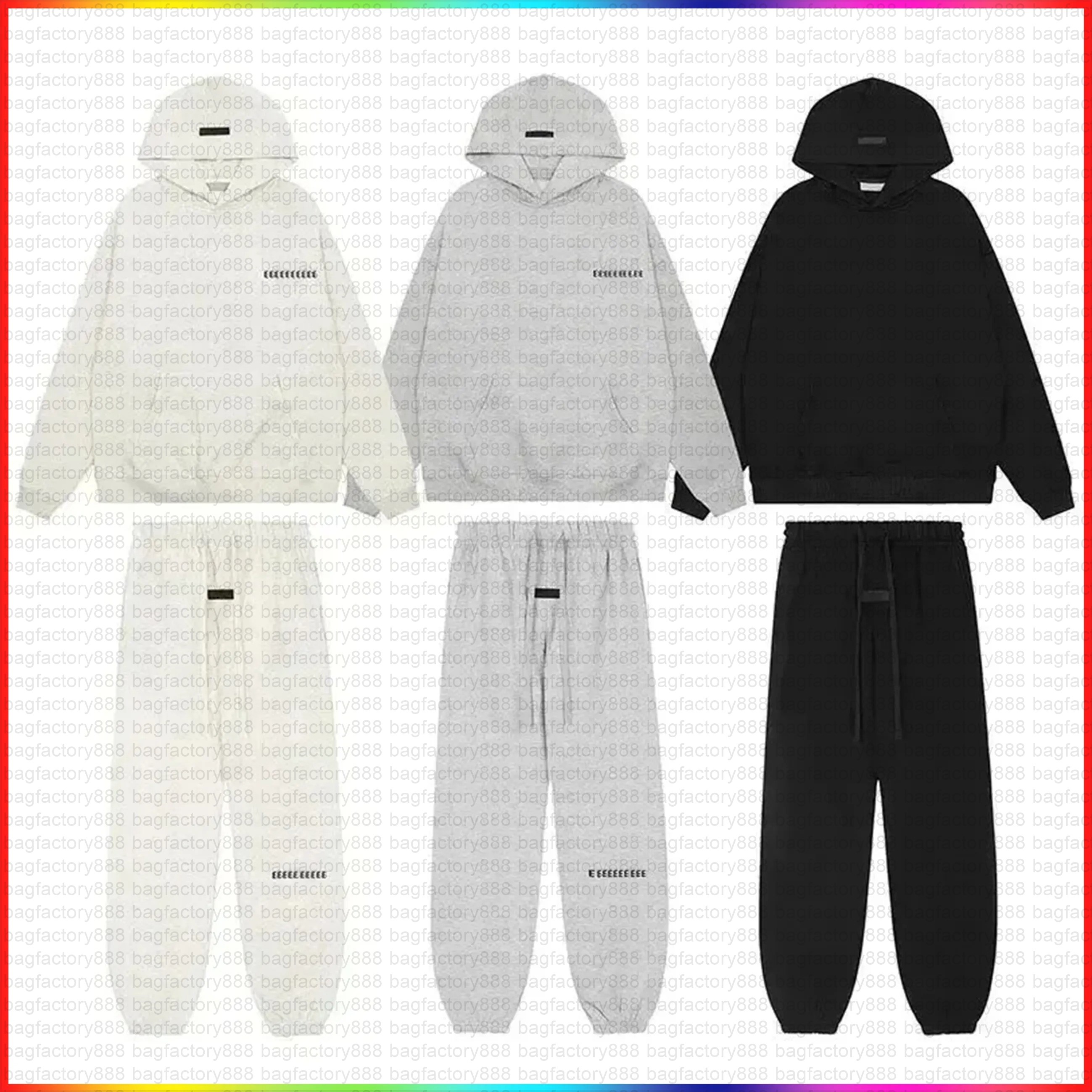 5A Designer hoodie men essential hoodie 25ss Silicon Design Long Sleeve Round Loose hoodie Streetwear Hooded Sweatshirt essential Couples Clothing 02