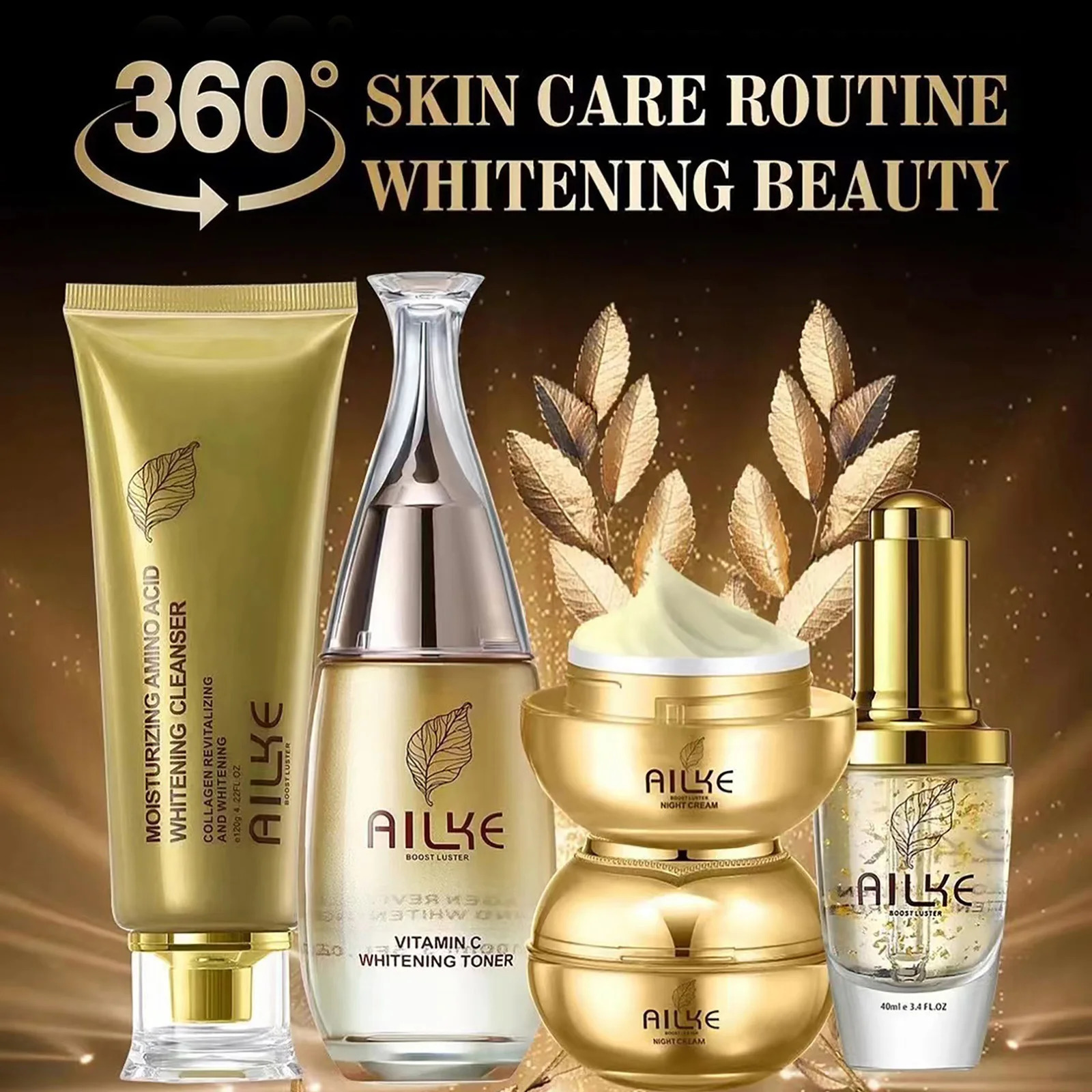 AILKE cosmetics facial skin care sets sleeping women beauty cream face products female Wholesale 251030