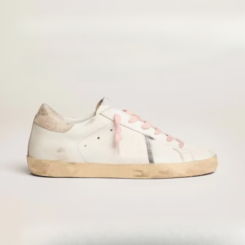 Designer's new retro leather women's dirty sports shoes, classic fashion designer shoes, sports and casual shoes