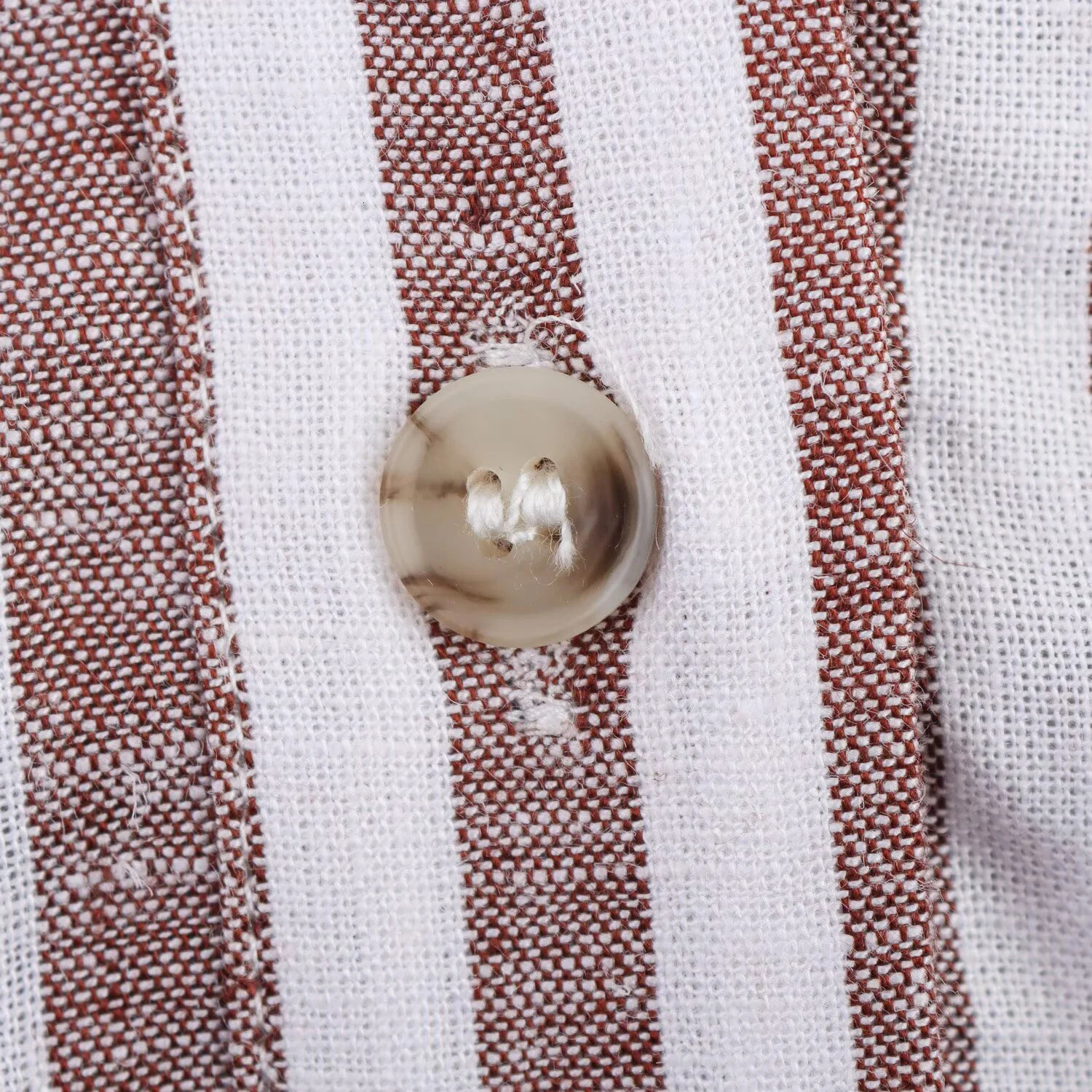 European And American 2025 Spring Womens Clothing Style Collar Linen Blended Wide Sleeve Simple Casual Shirt 250403