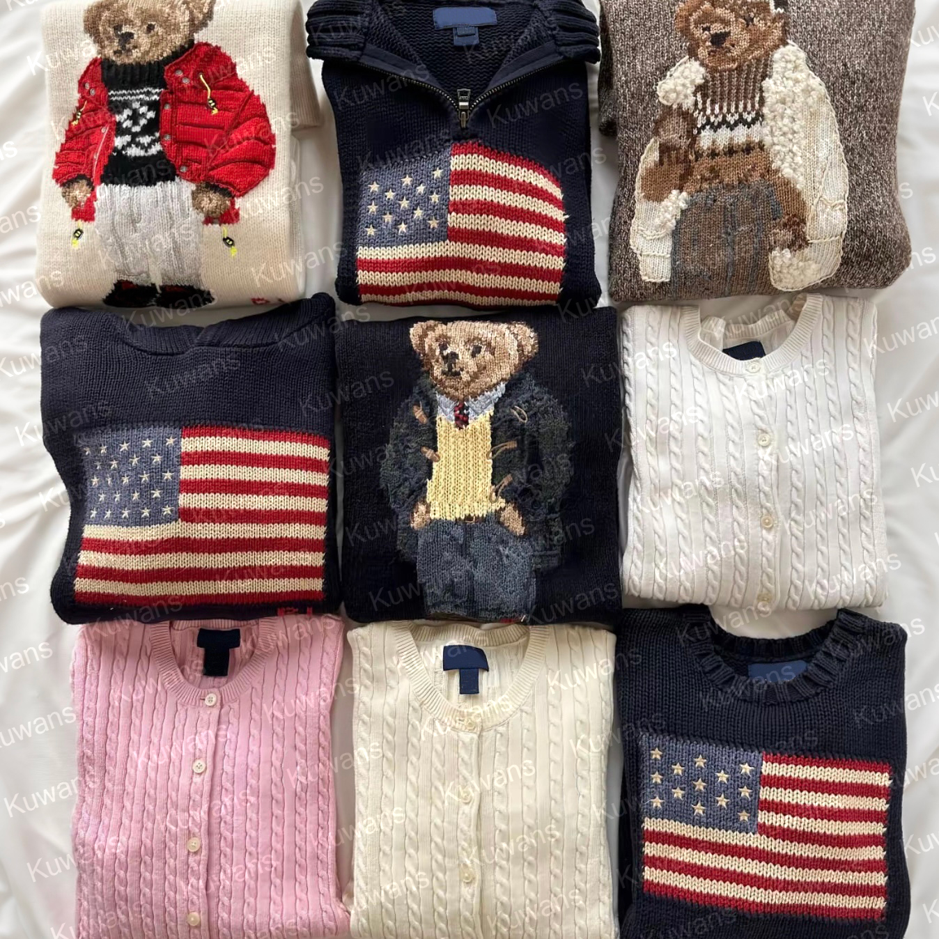 Top Quality Women's Sweater Bear Designer Sweaters Knitted Cotton Crewneck Knit Embroidery Winter Soft Basic Pullover Casual Pulls Fashion Knitted Wool