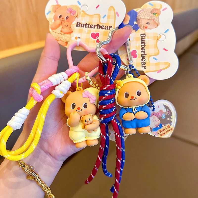 Butterbear Costume Show Keychain Cute Cartoon Bear Bag CharmsW251103