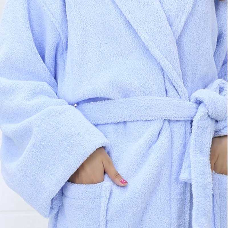 Winter Men Robes Flannel Long Robe Towel Fleece Bathrobe Thick Sleepwear Nightwear Warm Night Gowns Kimono Robe Bridesmaid robes C251104