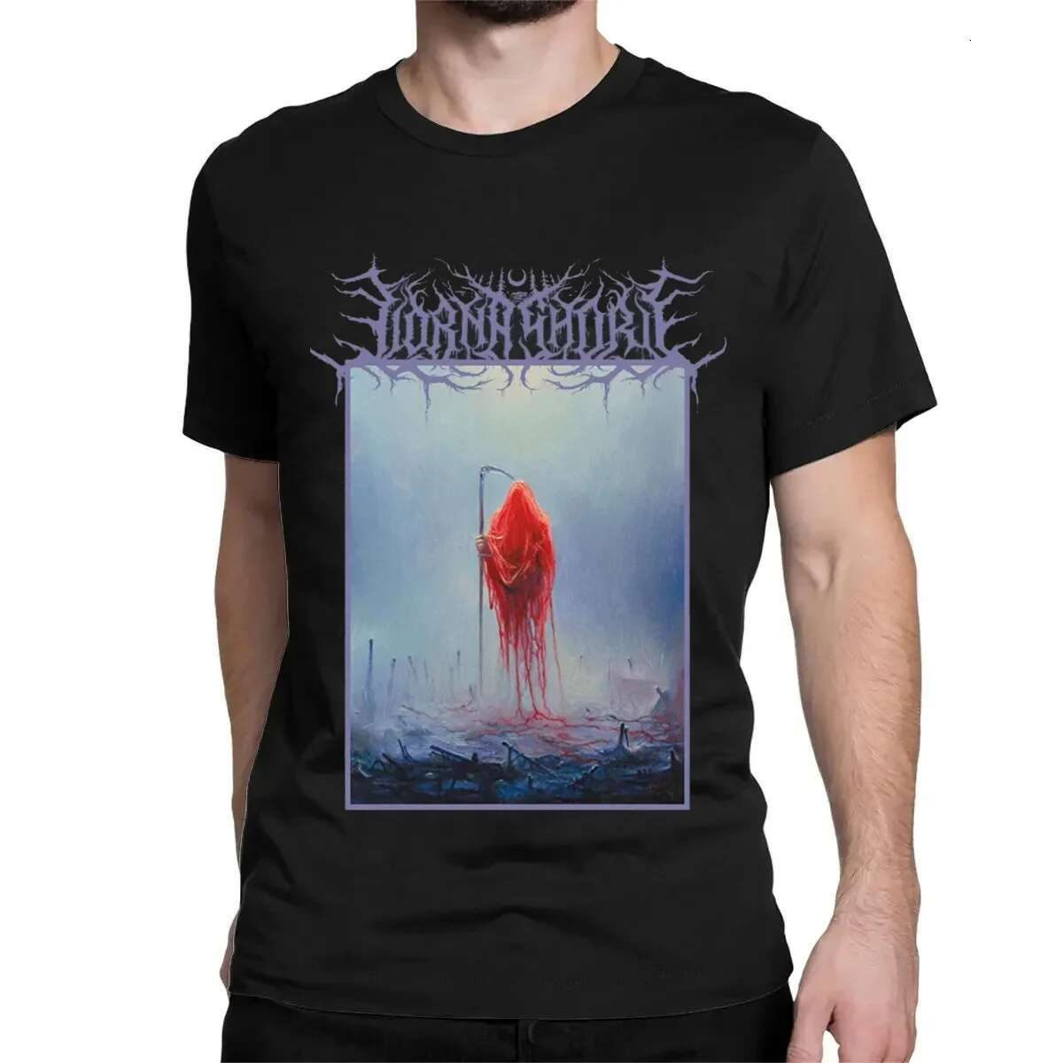 Adult o-neck tee shirt vintage print Summer fashion short sleeve cotton male top tees t-shirt Lorna T Shirt