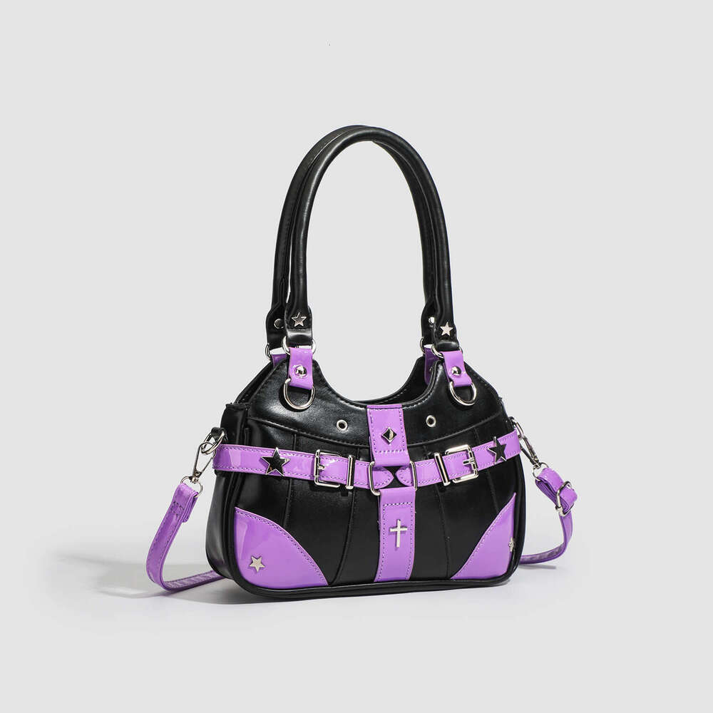 2D Fashion New Y2K Millennial Hot Girl Large Capacity Transparent Badge Pain Versatile Student Crossbody Bag