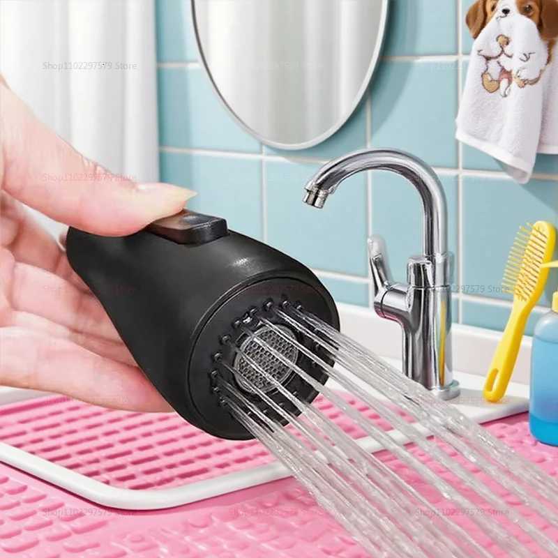 New Stainless Steel Kitchen Faucet with Pl Out Spray Single Hole 360 Swivel Sink Mixer Flow Spray Durable Easy to Install Y251104