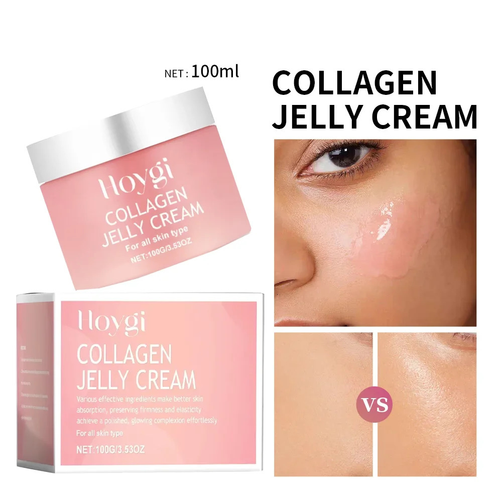 Collagen Jelly Cream Niacinamide Soothing Aging Firmness Hydration Skincare 100ml Face Gel 251030