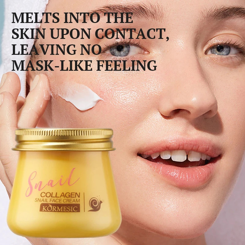 80g Snail Cream Nourish Improvement Dry Skin Smoothing Rejuvenation Fade Fine Line SkinCare Beauty Health 251030