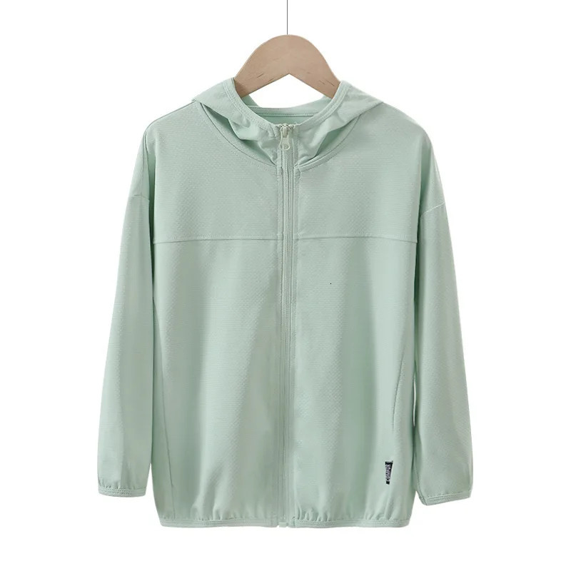 Children aged 318 years old thin spring summer coat childrens boys blue pink UPF50RashGuards sun protection suit 250325z