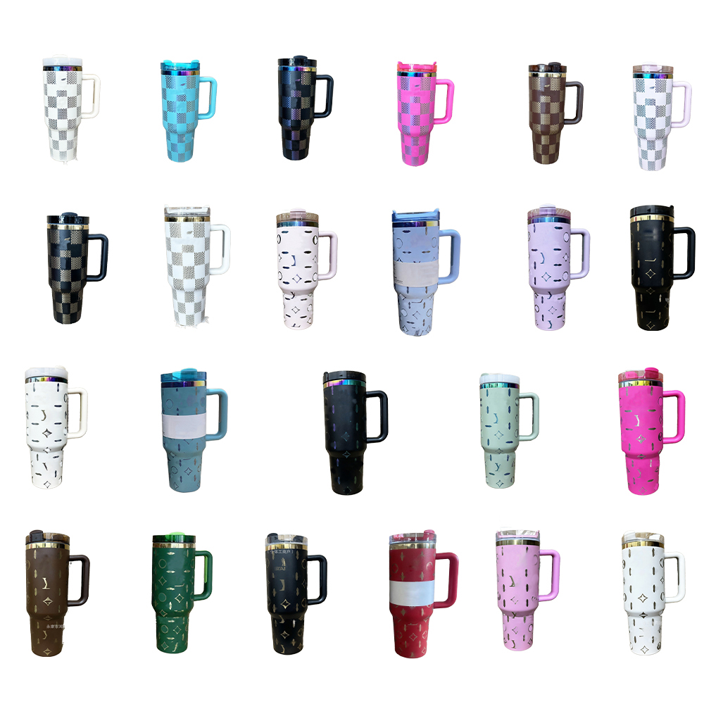 Stainless steel cup designer cup stylish stainless steel water bottle letter insulated cup DAF