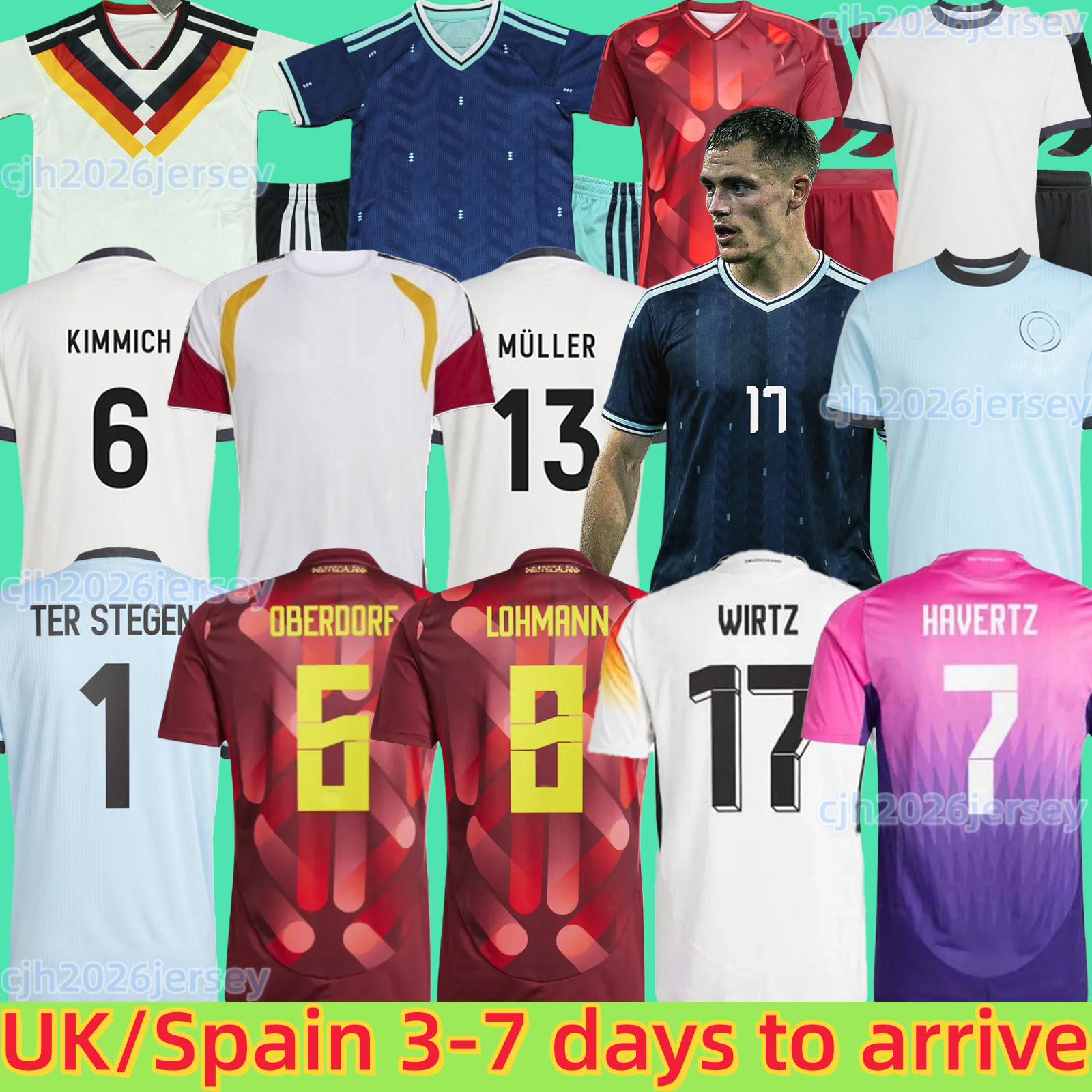 125 Year Anniversary 2025 2026 football jersey Germanys woman Soccer Jerseys 2026 Player Version HUMMELS KROOS GNABRY MUSIALA MULLER HAVERTZ Whiteout Beckenbauer