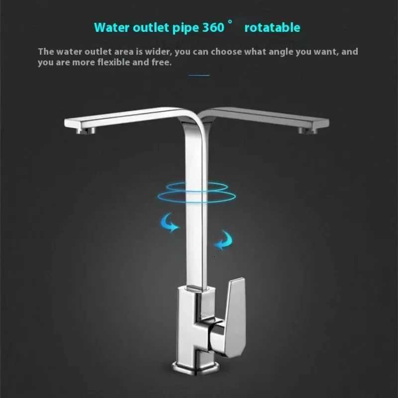 He Kitchen Basin Faucet With Sensor Splash Hot And Cold Square Universal Proof Sink Vegetable Accessory Water Cheap Tap Bath Y251104