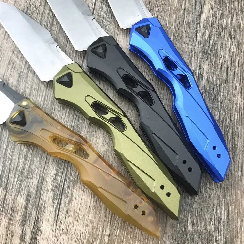 KS 7650 launches 13 pocket folding blade CPM154 blade aluminum handle outdoor camping tactical EDC hunting survival toolT250402