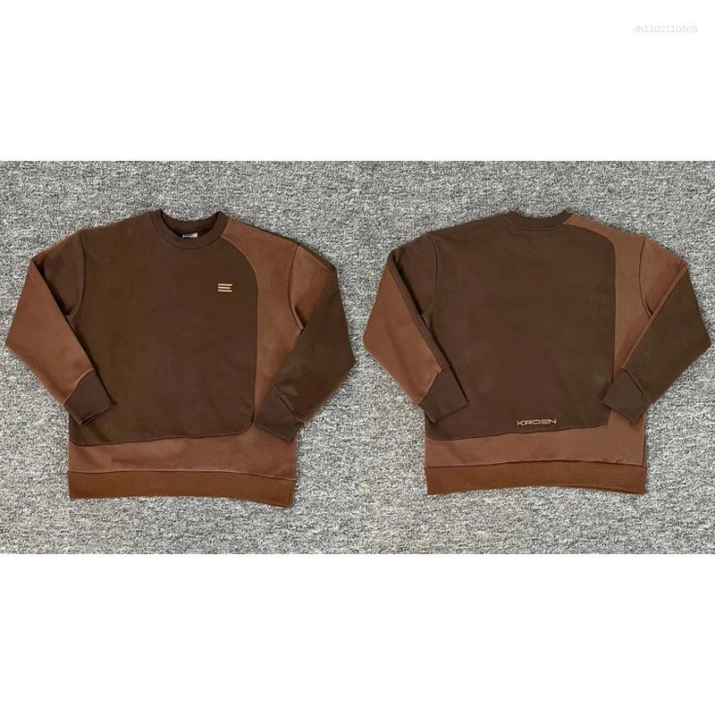 KROEN Business Attire Men's Pants Kroen Sweatpants Daily Loose Retro Street Hip Hop Embroidery Patchwork Drawstring Casual Men Women Trousers