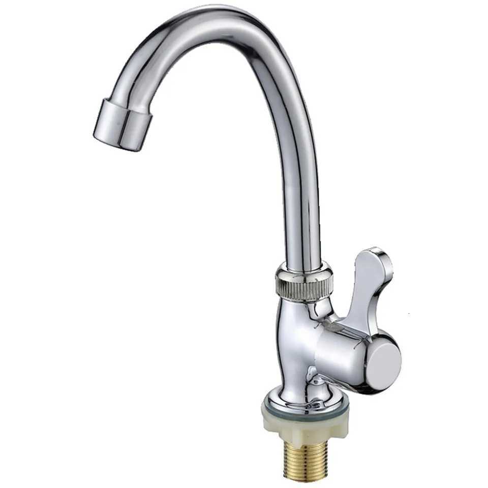 Kitchen Vertical Dish Basin Faucet Plastic Steel Kitchen Faucet Water ifier Single Lr Hole Cold Tap Kitchen Accessories Y251104