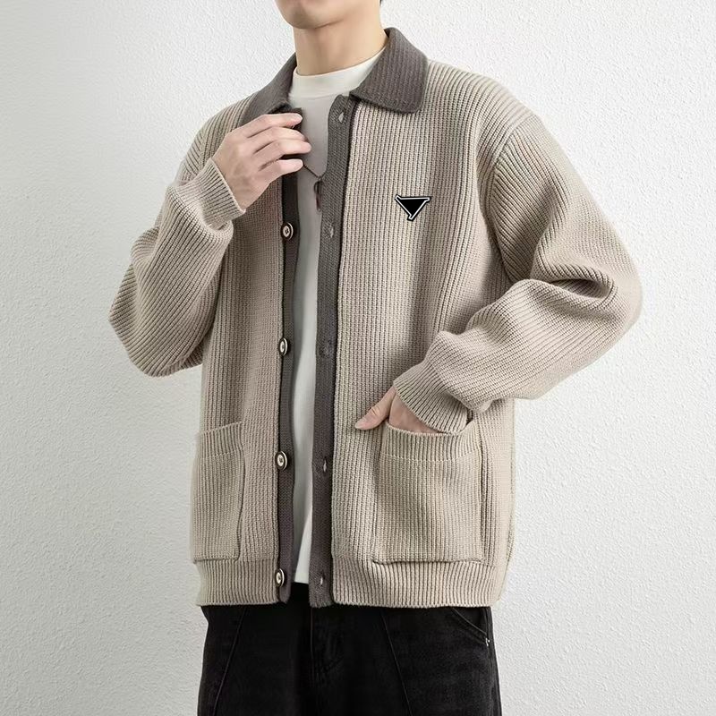 Designer Sweater Fashion Men's Embroidery Pattern Knitted Sweater Tank Top Autumn/Winter Luxury Casual Men's Knitted Sweater