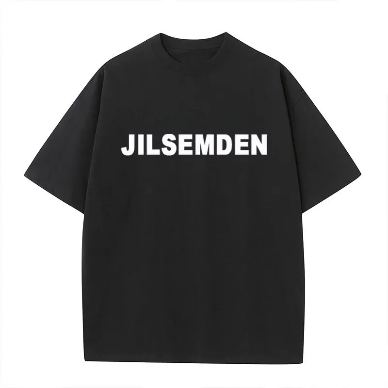 JIL SEMDEN mens and womens printed Tshirts loose casual top of the line couples smallest style highquality 100 cotton 250327