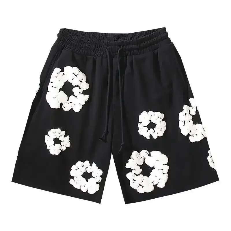 2025 New Cotton Printed Sports For Men Women Trendy Light Comfortable And Breathable Casual Shorts