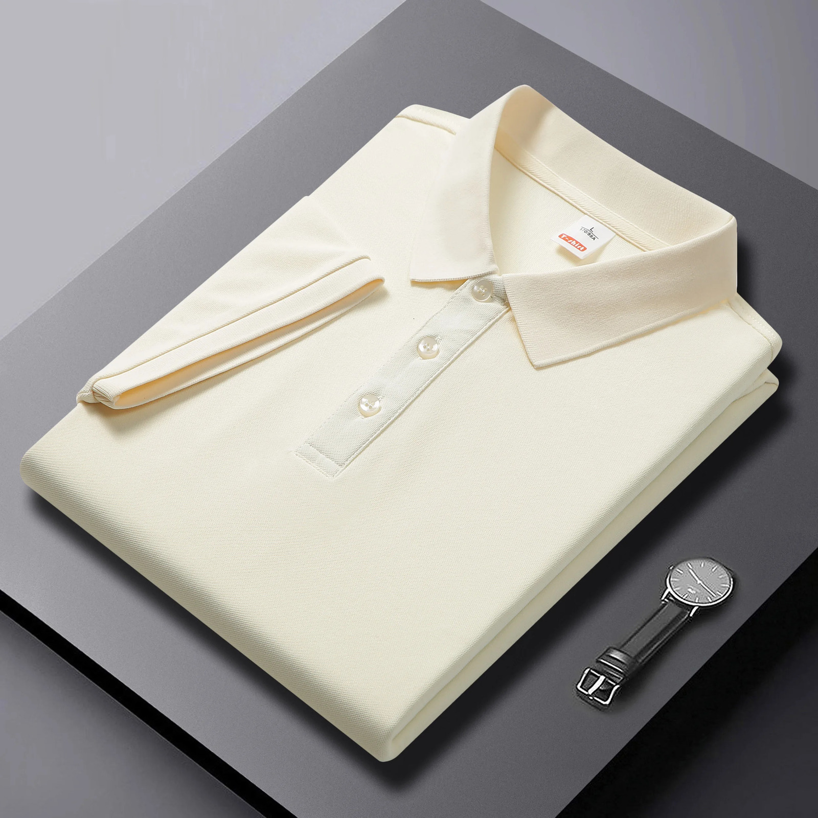 Summer Business Casual Polo Shirt Women Mesh Ice Silk Breathable Short Sleeve Womens Shirt Collar Solid T Shirt Women Clothing 250403