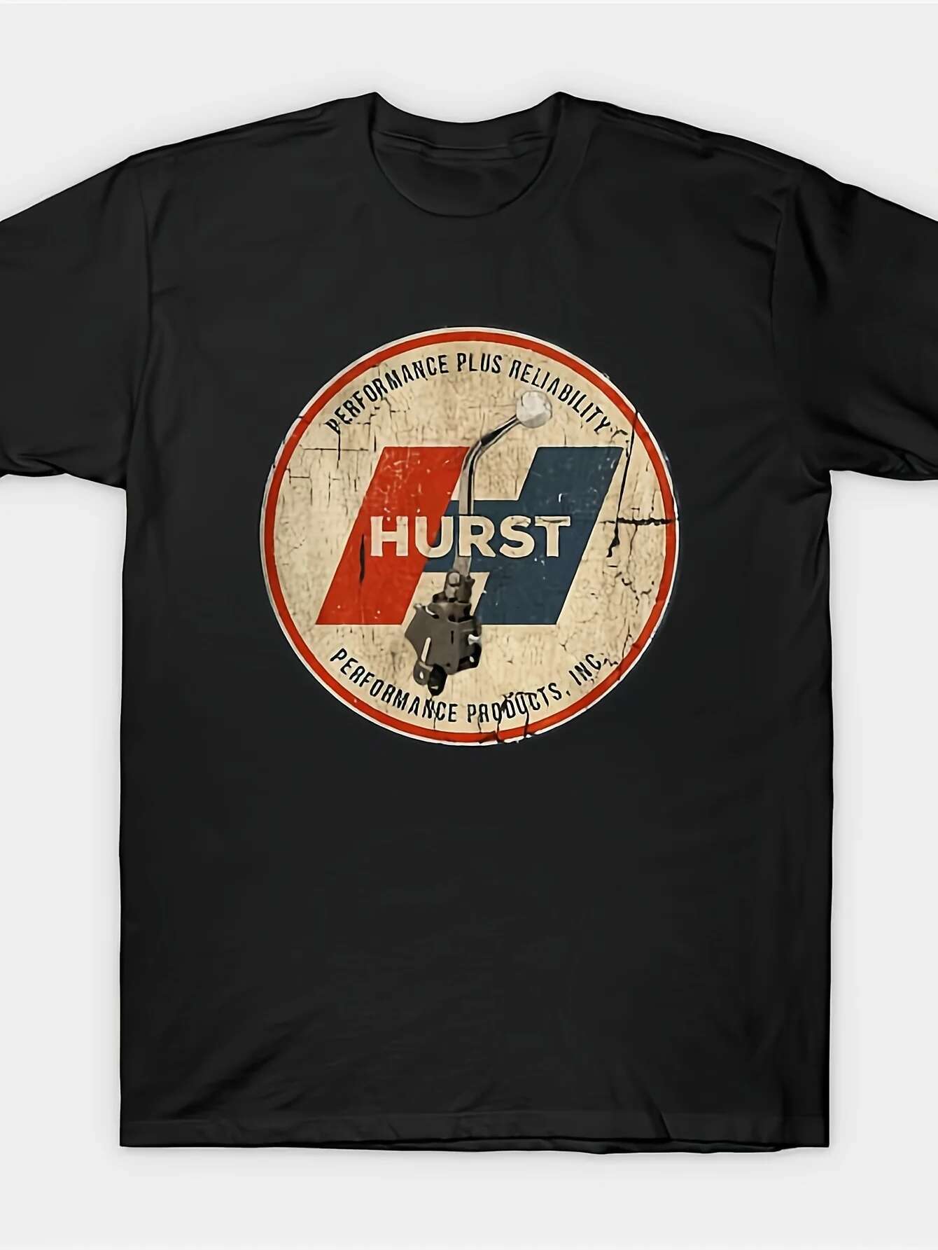 Hurst Performance Print T-Shirt For Men And Boys - Premium Quality, Casual, Short Sleeve, Crew Neck, Comfortable, Classic Fit, G